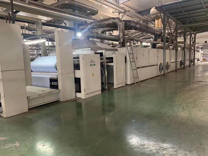 Used Monforts stenter for fabric