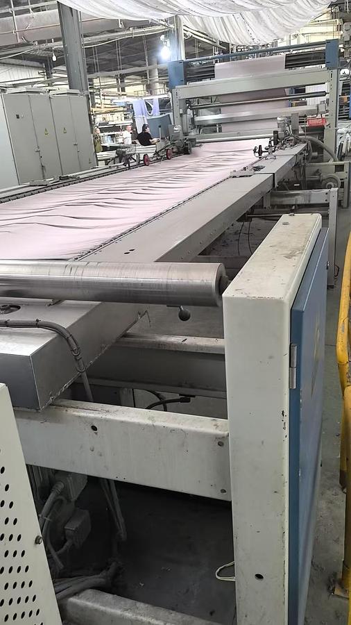 Used Monforts compactor for fabric