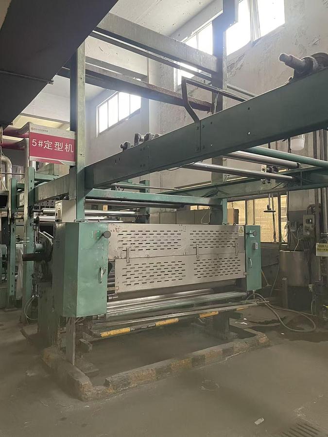 Used IL SUNG stenter for fabric