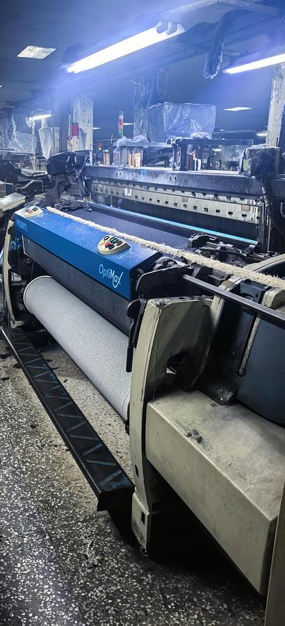 Used Picanol OptiMax rapier loom for fabric