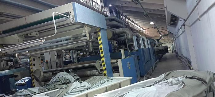 Used 2 sets Monforts stenter for fabric