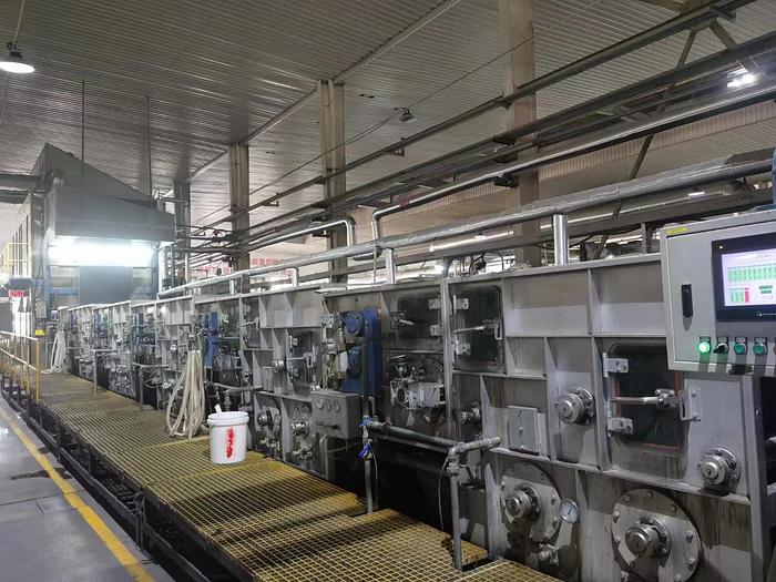 Used China open width washing machine for fabric