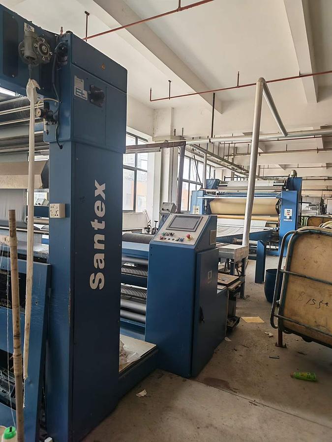 Used Santex compactor for fabric