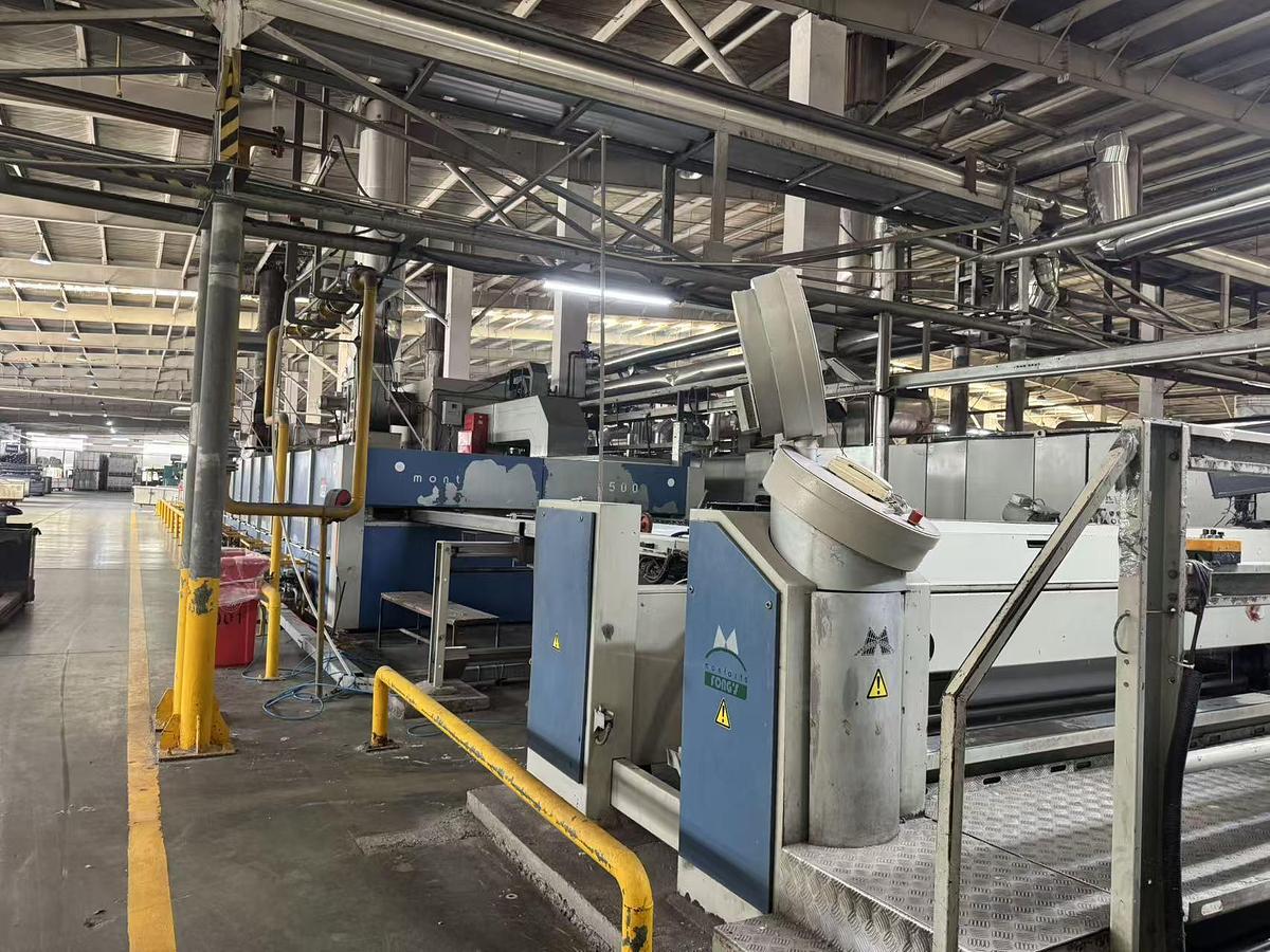 Used 2016 2 sets Monfongs stenter for fabric