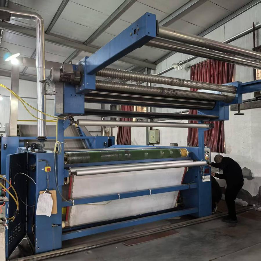 Used Santex compactor for fabric