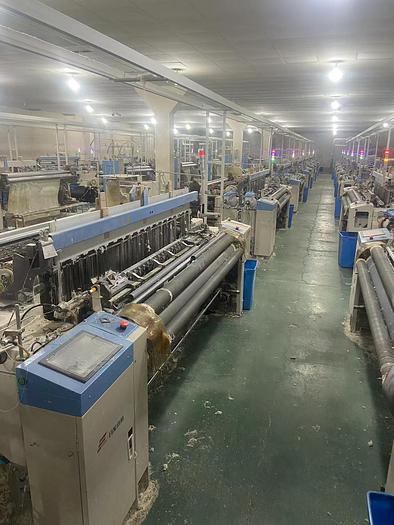 Used RIFA Airjet loom for fabric