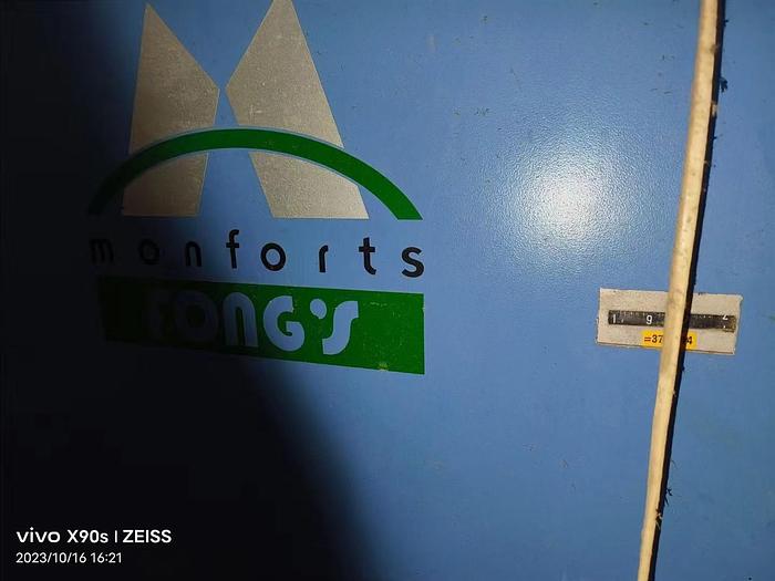 Used Monfongs stenter for fabric