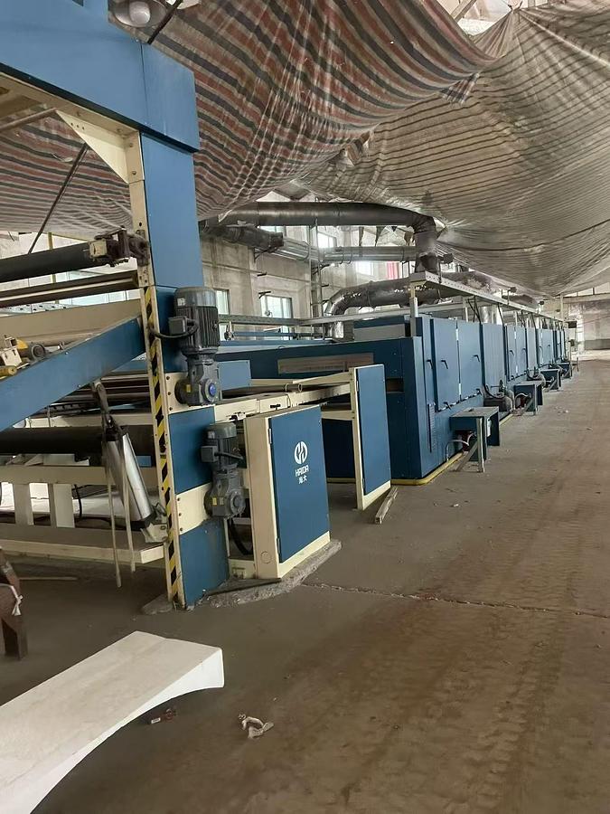 Used HAIDA stenter for fabric