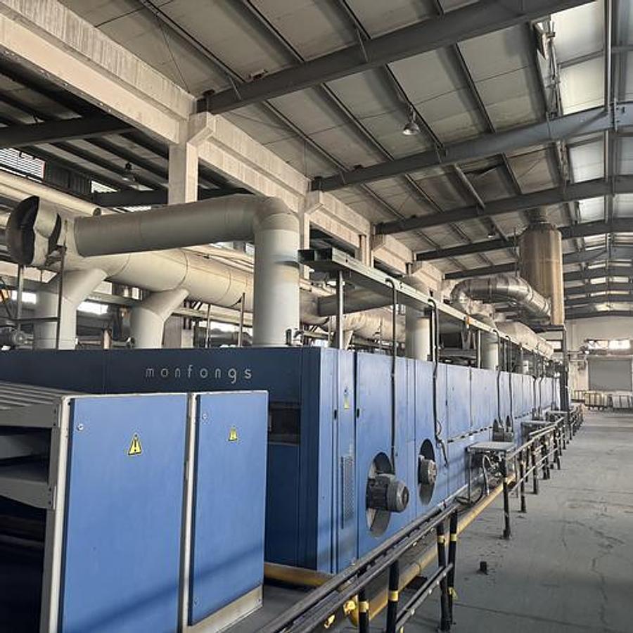 Used Monfongs stenter for fabric