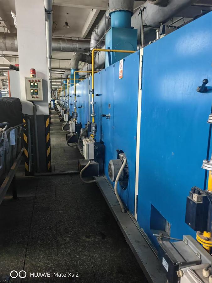 Used ILsung Stenter for fabric