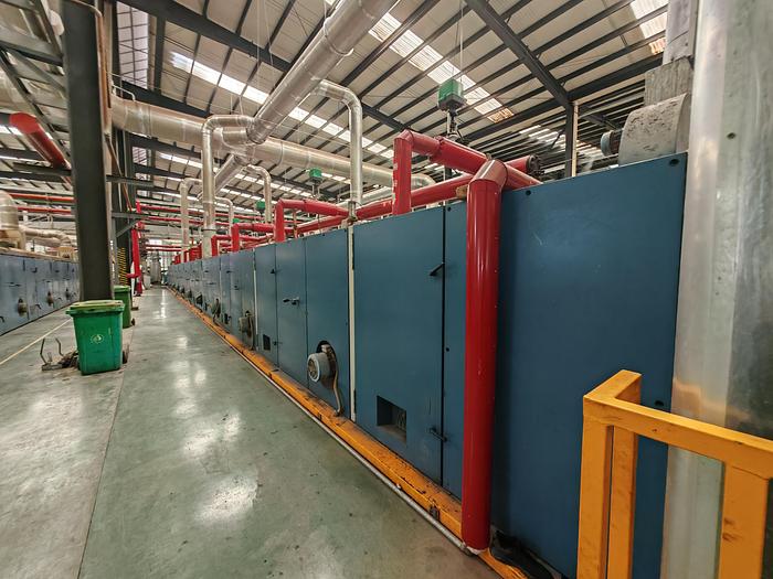 Used IL SUNG stenter for fabric