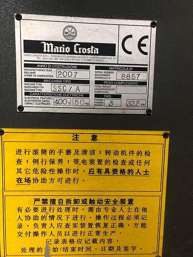 Used Mario Crosta Shearing machine for sale