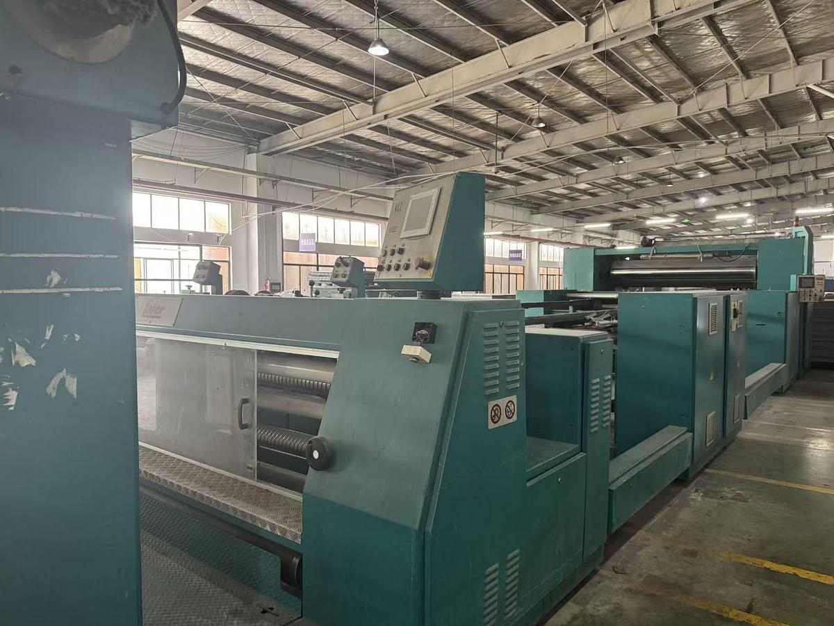 Used 2013 2 sets Lafer compactor machine for fabric