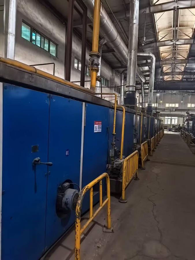 Used IL SUNG stenter for fabric