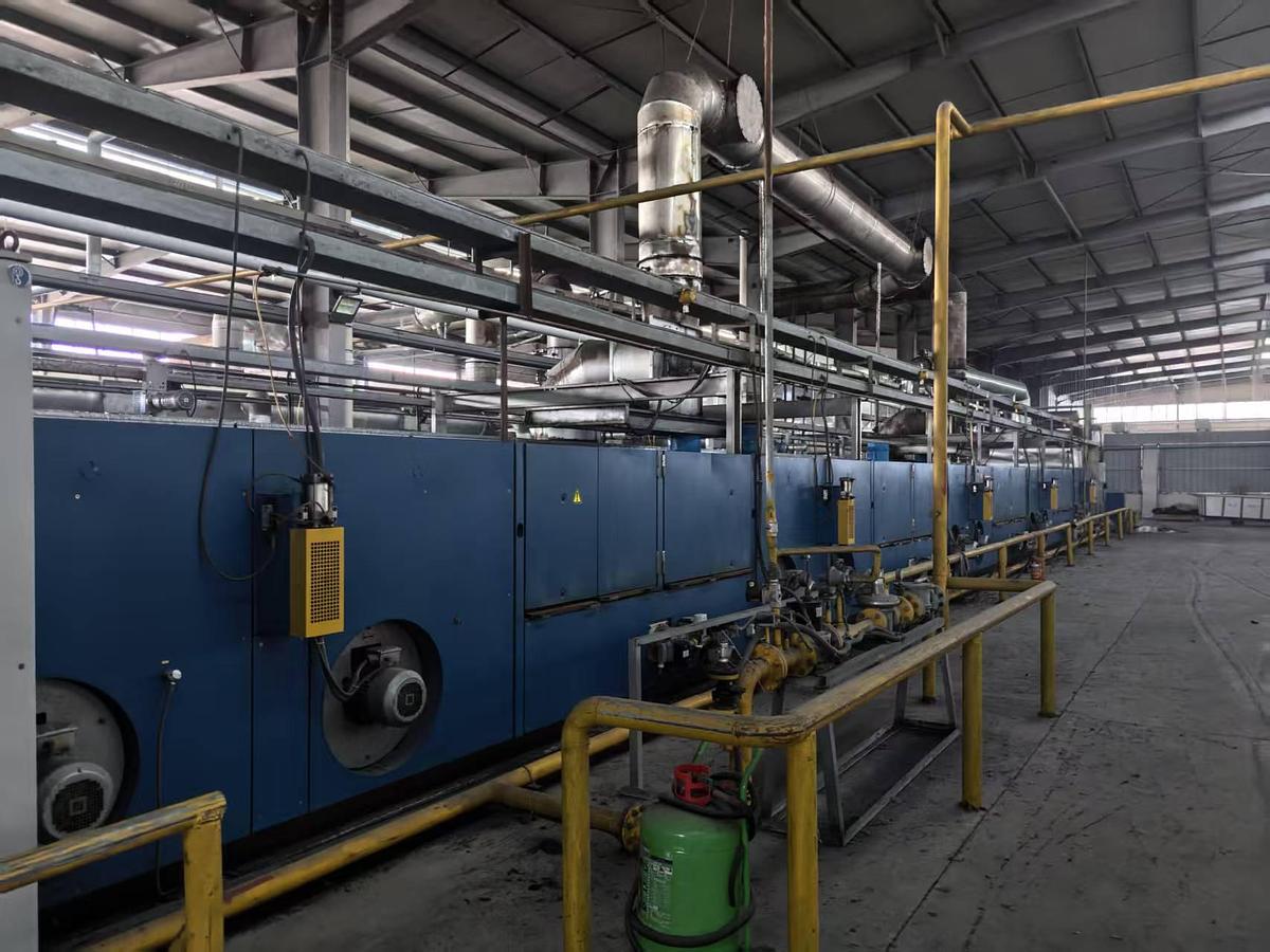 Used Monfongs stenter for fabric