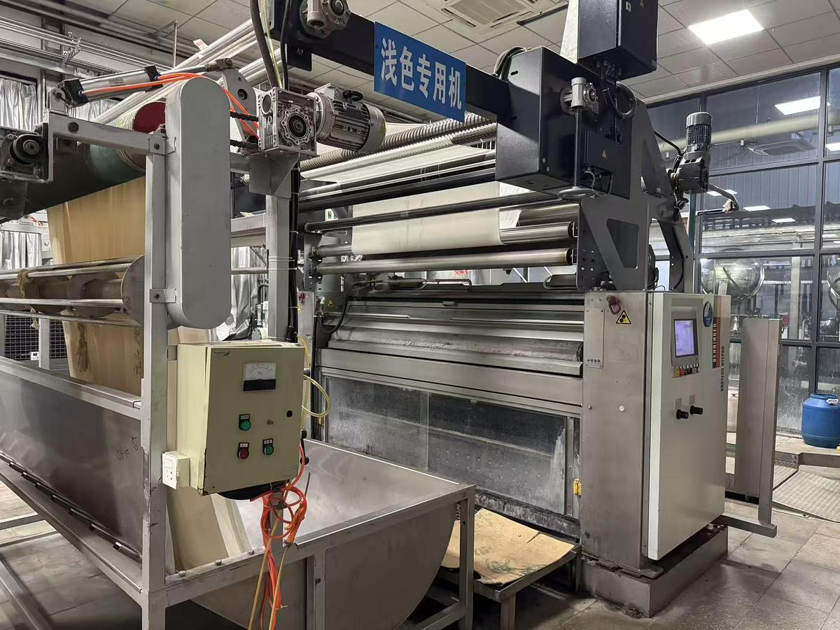 Used Benninger Cold pad batch machine for fabric