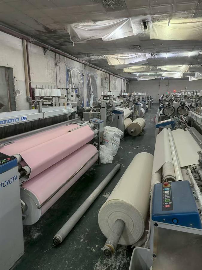 Used Toyota T810 air jet loom for fabric