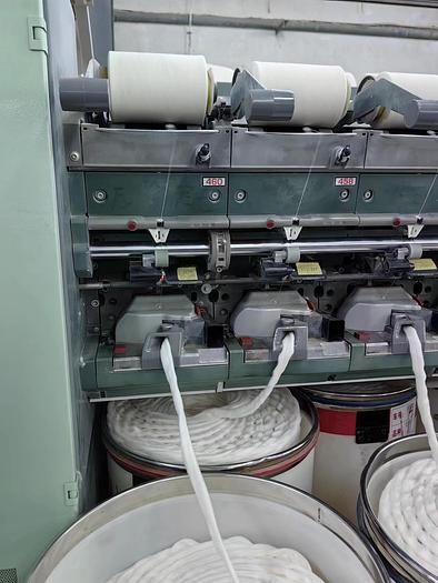 Used 3 sets Rieter R35 for yarn