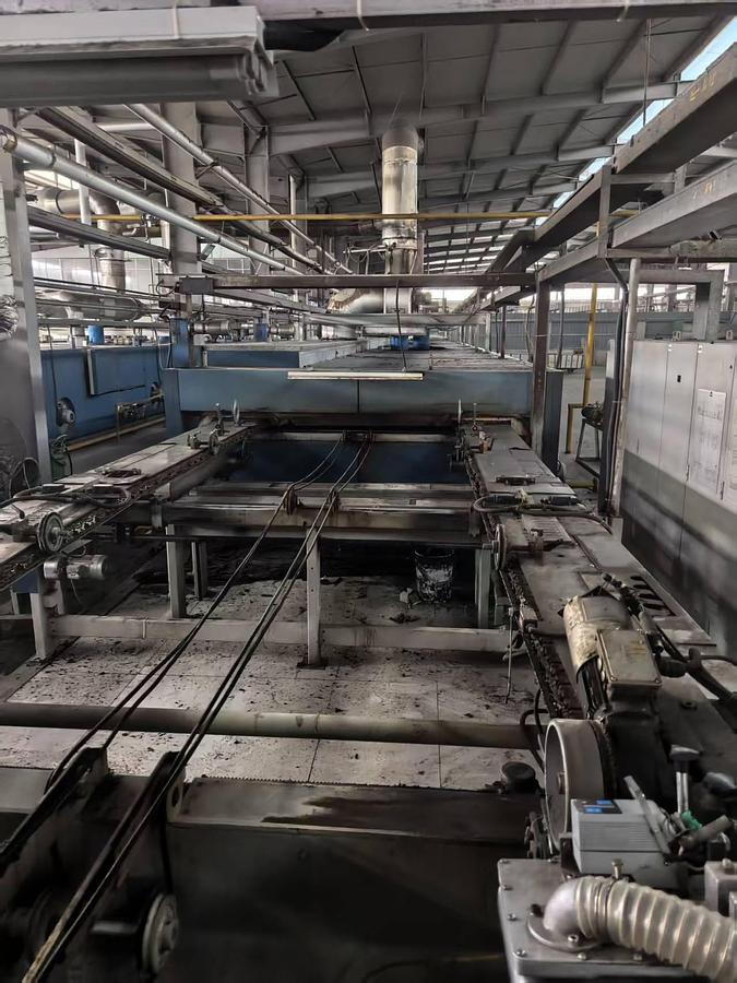 Used Monfongs stenter for fabric