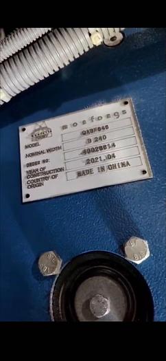 Used Monfongs Goller combined Bleaching machine for fabric