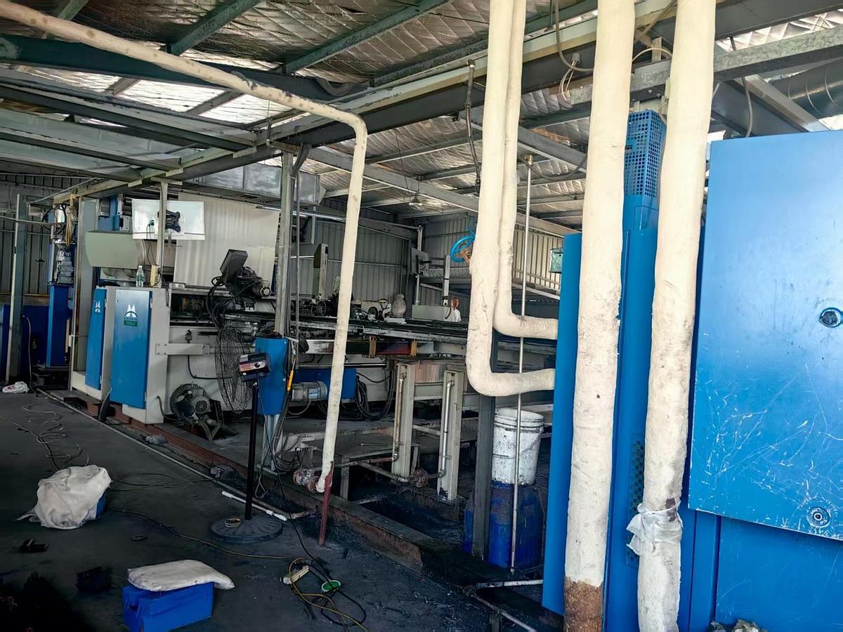 Used Monfongs stenter for fabric