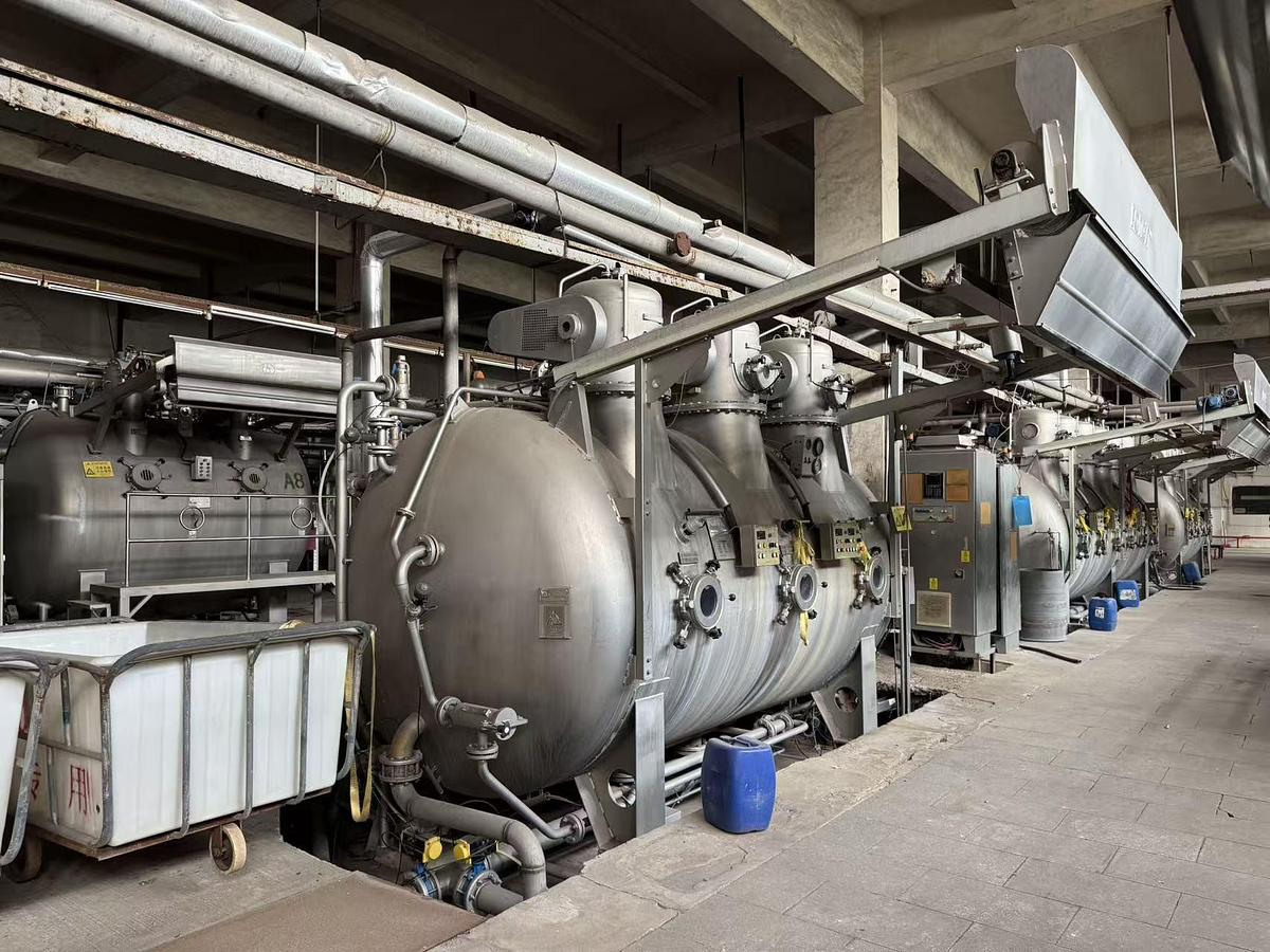 Used Fong's dyeing machines/Fong's soft flow dyeing machine for fabric