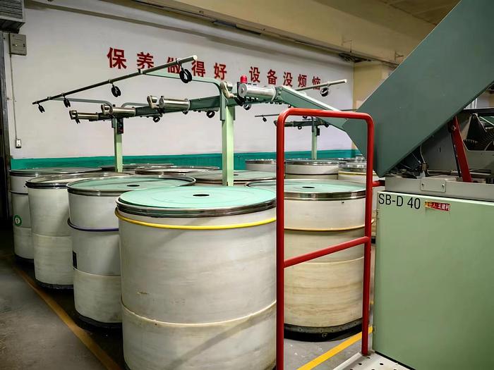 Used Rieter D40 for fabric