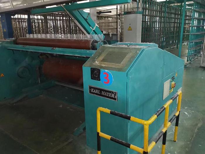 Used Karl mayer warping machine for fabric