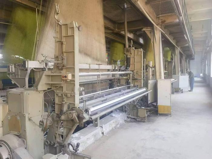 Used Sulzer Terry Towel rapier loom with jacquard for fabric