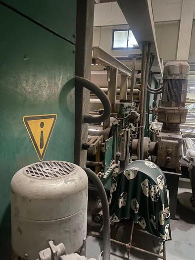 Used Monforts sanforizing machine for fabric