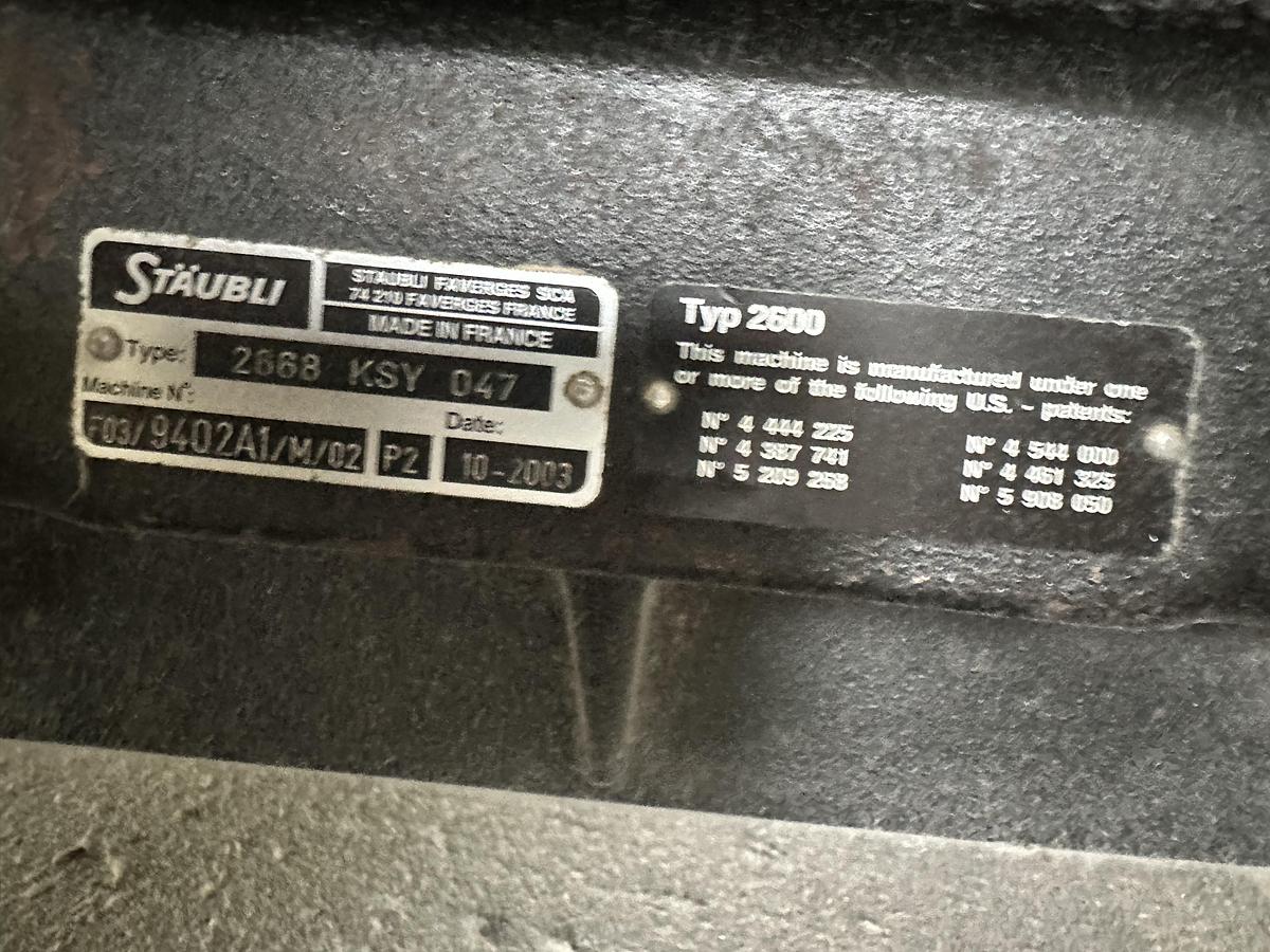 Used 2003  10 set Sulzer G6300 terry looms for fabric