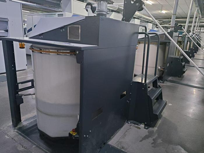 Used Trutzschler TC10 carding machine for yarn