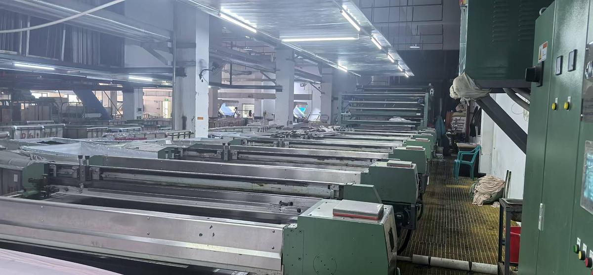 Used Flat bed printing machine for fabric