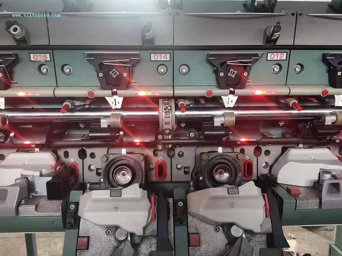 Used 2 sets Rieter R35,yoc 2014,300 spindle,rotor dia 42