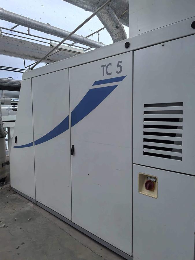 Used Trutzschler blow room with TC5 carding machine for yarn