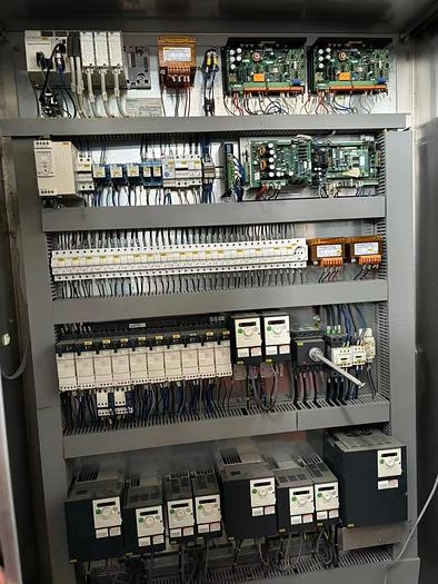 Used Bianco slitting machine for fabric