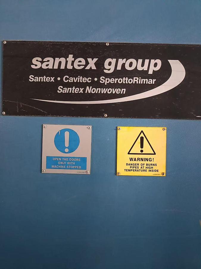Used Santex compactor for fabric