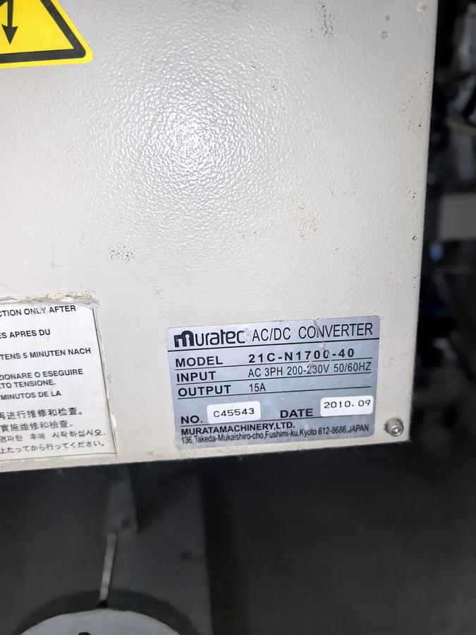 Used 17 sets Muratec 21C-S for yarn