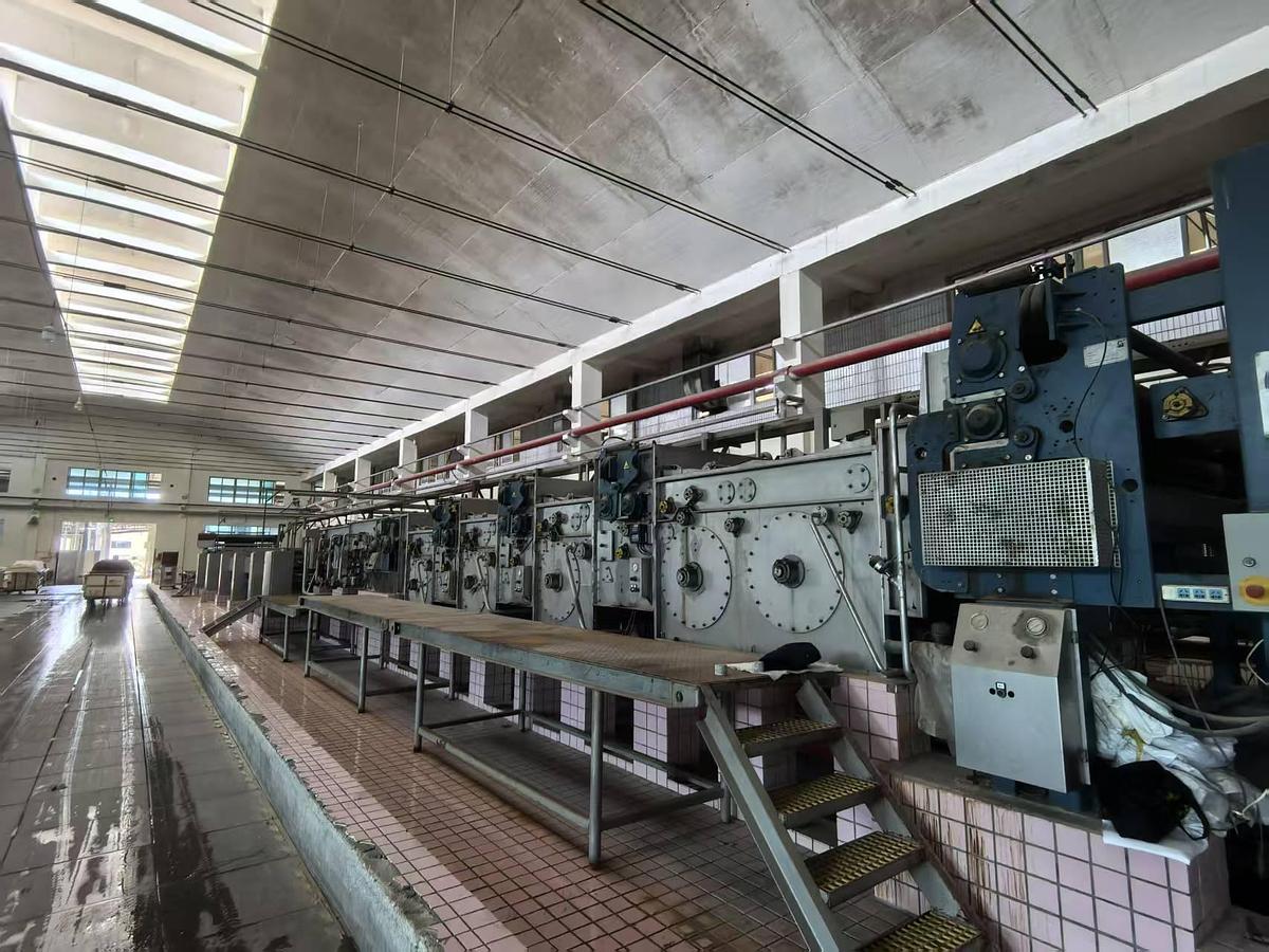 Used Goller Mercerizing machine for fabric