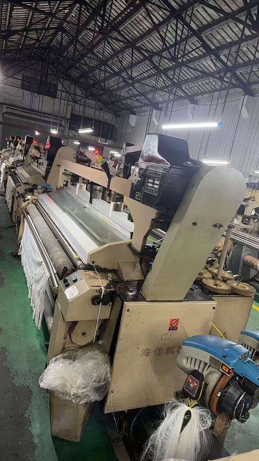 Used Chinese Haijia water jet loom for fabric