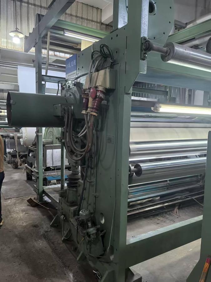 Used Ramisch calender for fabric