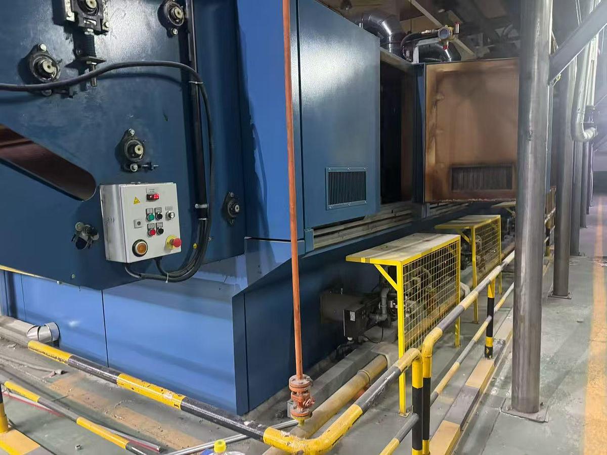 Used Santex dryer for fabric