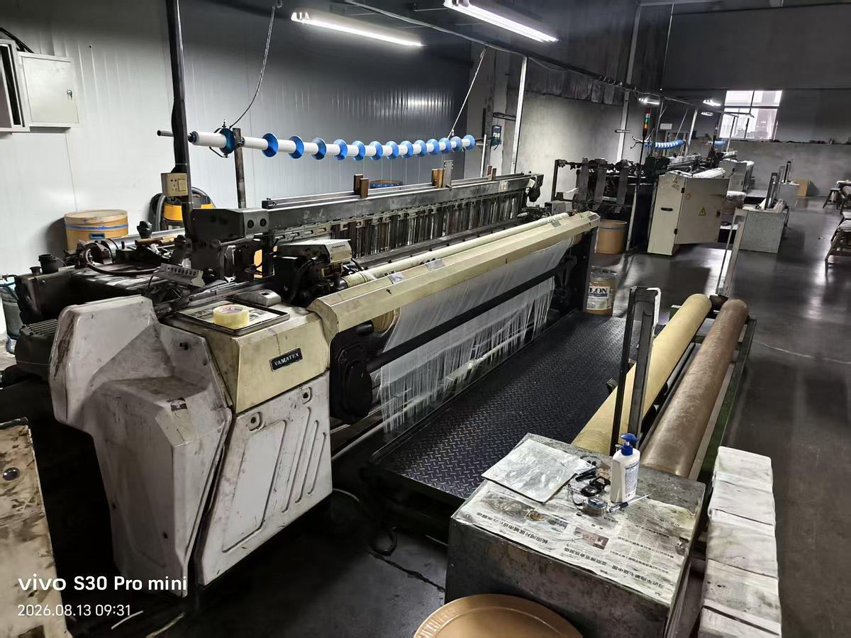 Used 1997  10 sets Vamatex P401 rapier loom for fabric