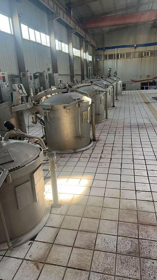 Used Fong's yarn dyeing machine for fabric