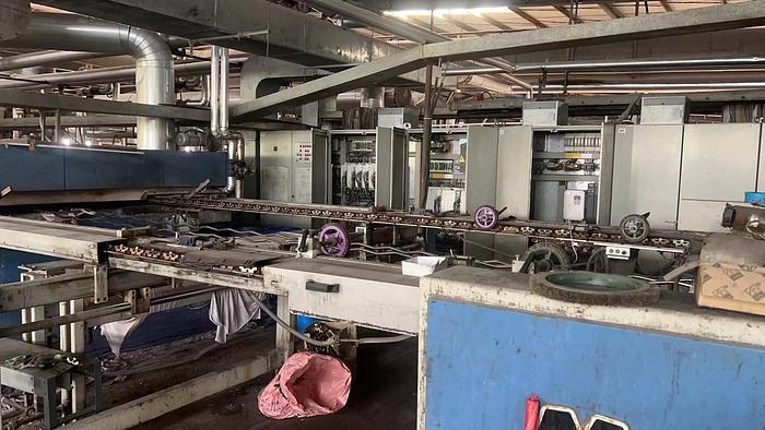 Used Monfongs stenter for fabric