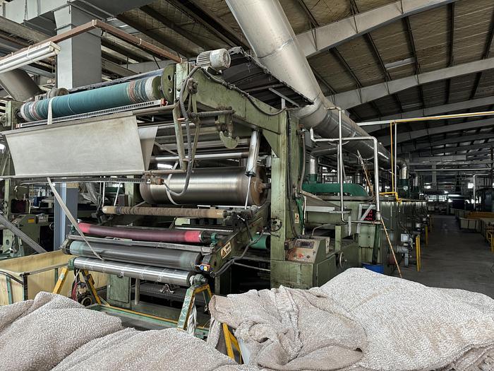 Used Samill brand stenter for fabric