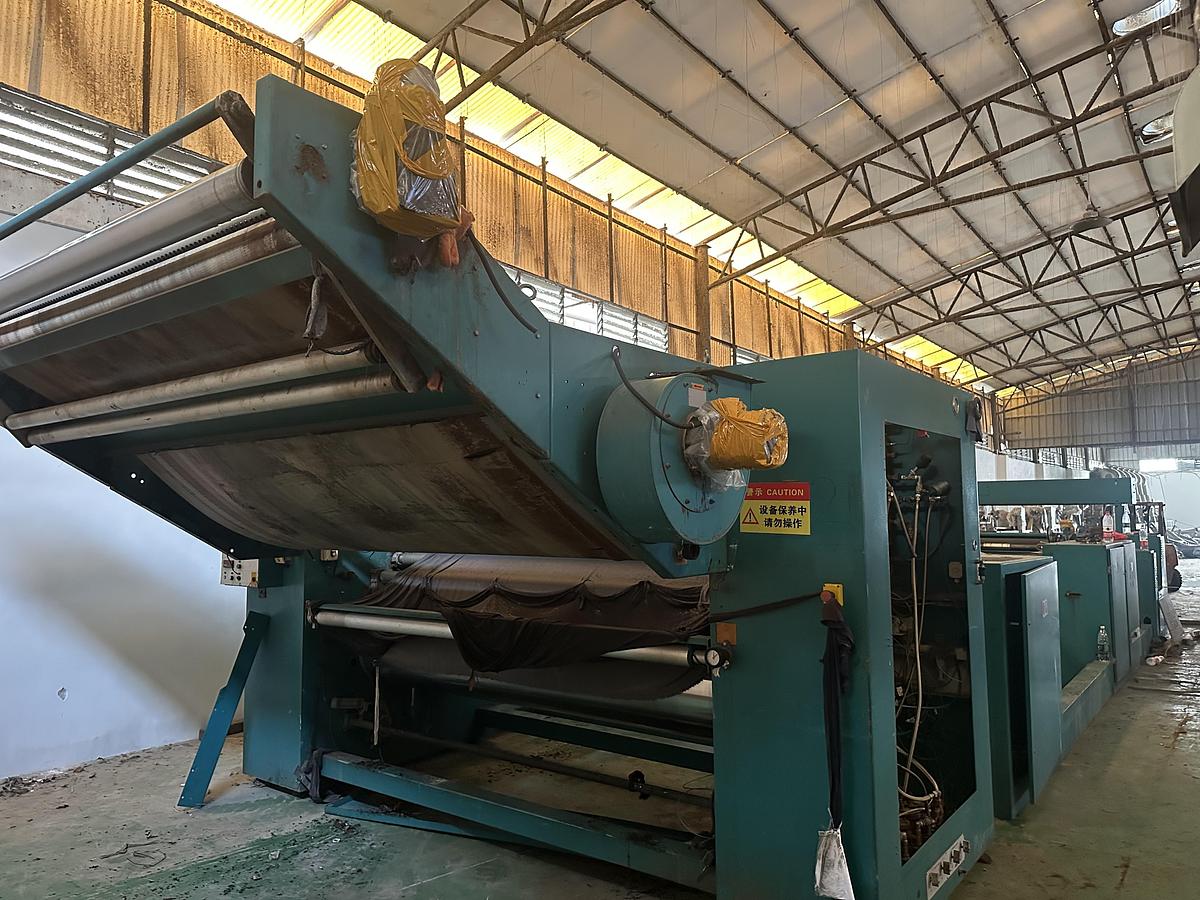 Used 2013 2 sets Lafer compactor machine for fabric