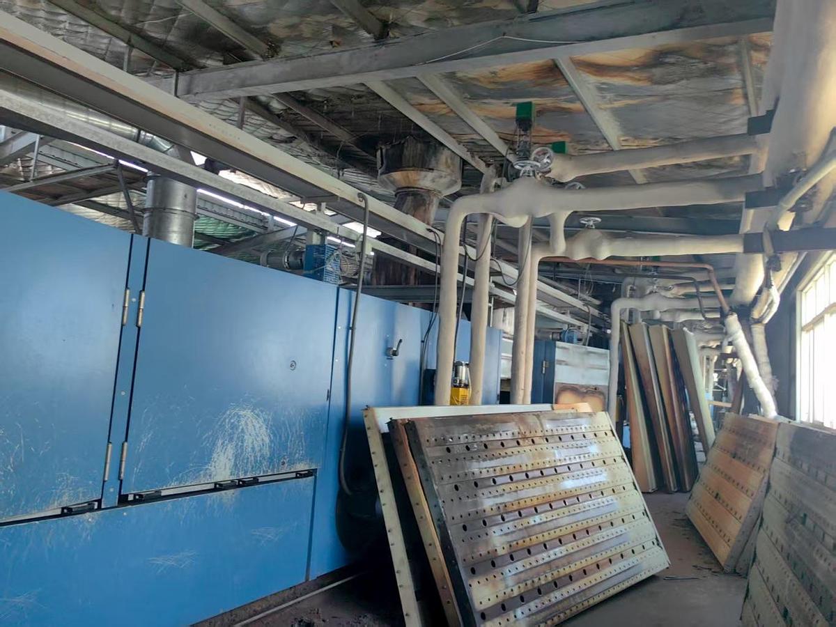 Used Monfongs stenter for fabric