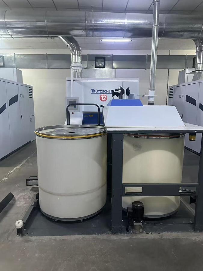 Used Trutzschler TC10 carding machine for yarn