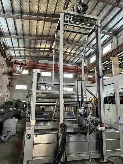 Used Bianco slitting machine for fabric